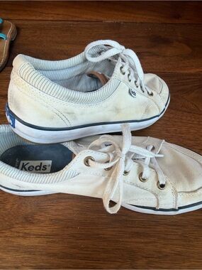 Keds White Sneakers, gently used.
